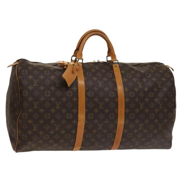LOUIS VUITTON Monogram Keepall 60 Boston Bag M41422 - Picture 1 of 16